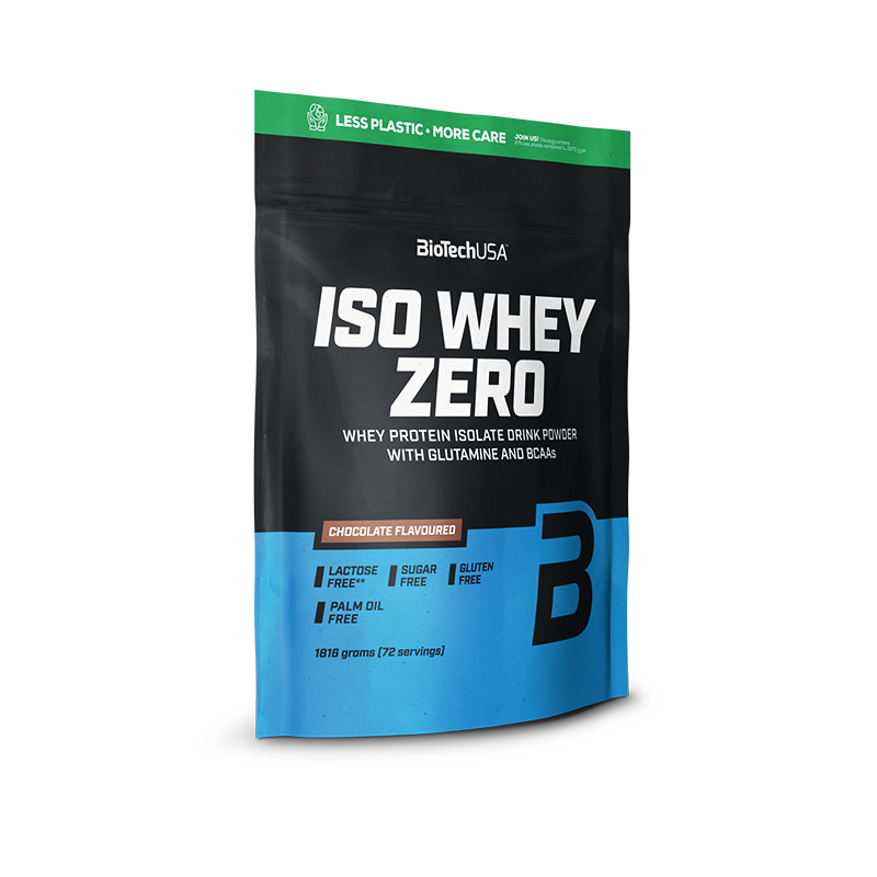 Изолят сывороточного протеина BioTech USA Iso Whey Zero Eco Packaging 1816g